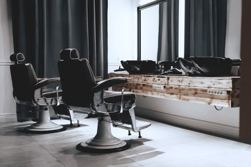 Stylish Vintage Barber Chairs