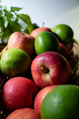 Apples and limes