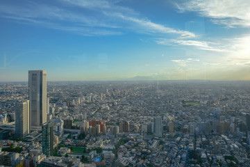 Fototapeta na wymiar Vista de Tokio