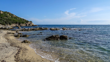 Fototapeta na wymiar Sardinia is a beutiful italian island in Mediterranean sea