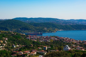 view of istanbul sariyer district