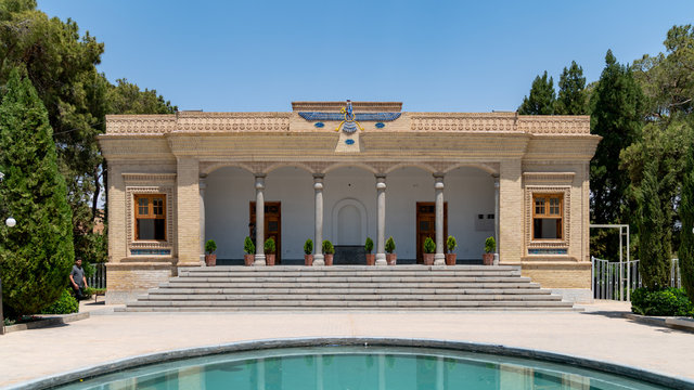 Ateshkadeh Zoroastrian fire temple in Yazd, Iran