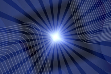 Fototapeta premium abstract, blue, technology, light, design, digital, space, wallpaper, computer, concept, fractal, internet, backdrop, black, pattern, business, web, wave, global, communication, science, network