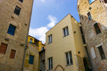Fototapeta na wymiar Old buildings in Florence, Italy