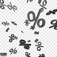 Falling Prices (grey) / EPS10 Vector