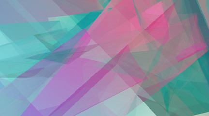 Moving Shapes Abstract Background