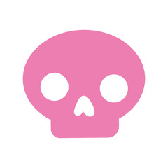 skull head mask painted icon