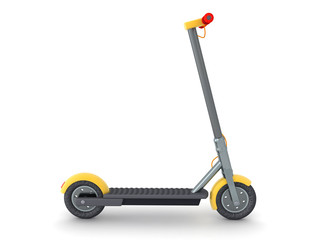 3D Rendering of a scooter