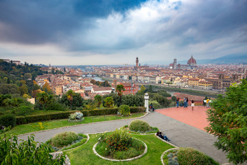 Obraz premium Florence. Aerial view of the city.
