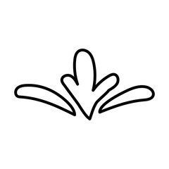 Obraz premium beautiful flower garden decorative icon