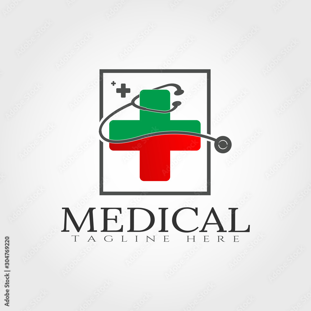 Canvas Prints medical logo design