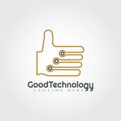 Good Technology logo design, illustration element