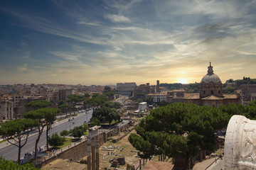 Obraz premium Trajan's Forum in Rome