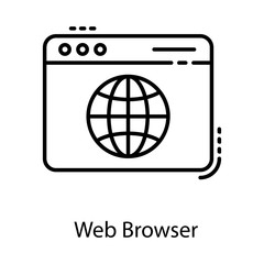  Web Browser Vector