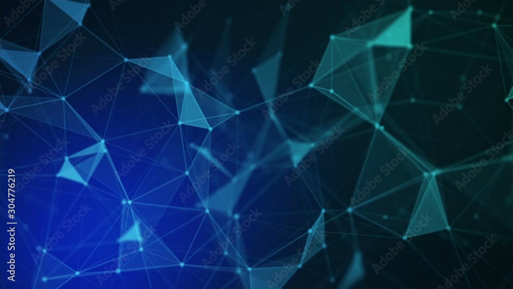 Wall mural abstract background connection futuristic network