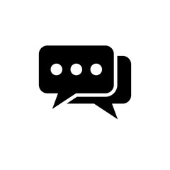 chat icon vector design symbol