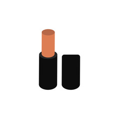 lipstick makeup product isolated icon