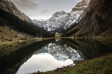 Talalpsee in the Canton of Glarus, Switzerland