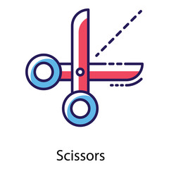  Cutting Scissors Vector