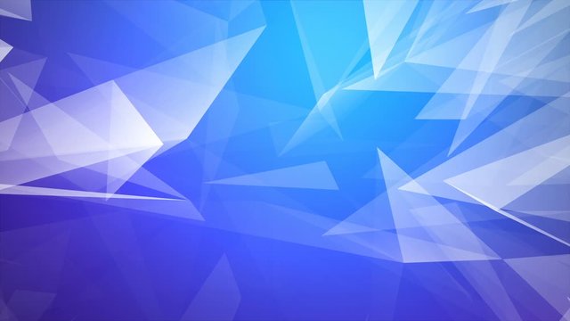 blue background space shapes abstract