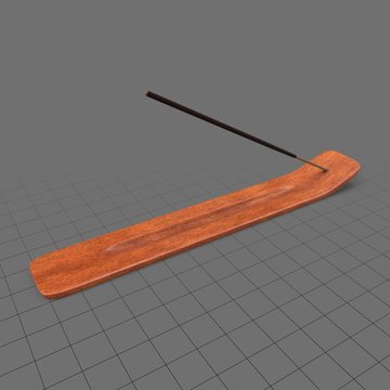 Incense stick on holder