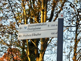 City walk through Hamburg in Germany