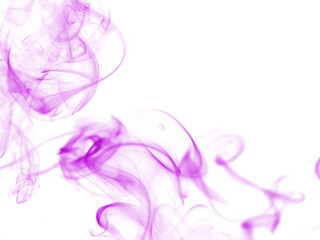 Colorful smoke swirls. Abstract background.