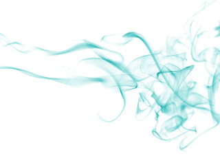 Colorful smoke swirls. Abstract background.