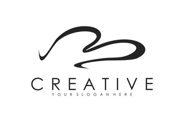 Creative Initial Logotype, Letter M logo template