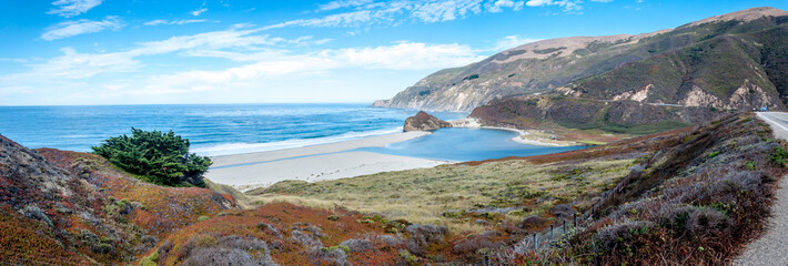 route côtière Big Sur en Californie