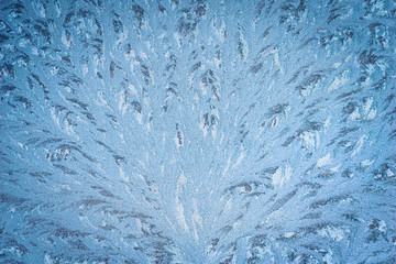 Icy glass natural pattern
