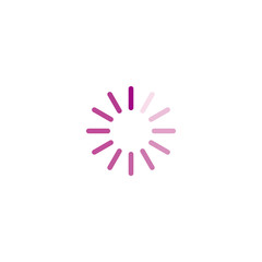 loading icon vector design symbol