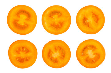 orange plum tomato