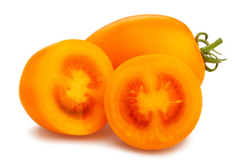 Fototapeta na wymiar orange plum tomato