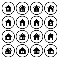 home icon vector design symbol