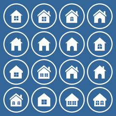 Fototapeta premium home icon vector design symbol
