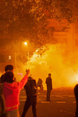 Recorrido fotográfico protestas Barcelona, España. Noviembre 2019