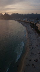 Pedra do Arpoador Copacabana Ipanema Rio de Janeiro Brazil Brasil Praia