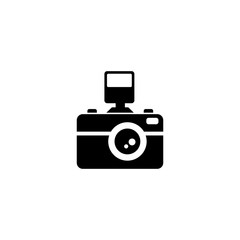 camera, action camera, lens icon vector design symbol