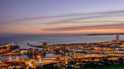Swansea Bay at Dusk