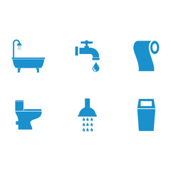 bathroom icon vector design symbol