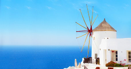 windmill of Oia, Santorini