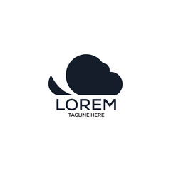 Cloud Related Company Logo Template