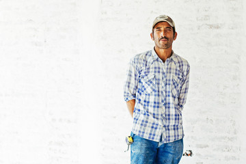 Portrait of construction worker