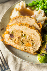 Homemade Holiday Vegan Thanksgiving Roast