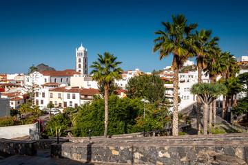 Fototapeta na wymiar View on Garachico town on northern part of Tenerife island