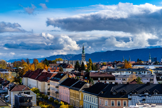 Sicht &uuml;ber Klagenfurt