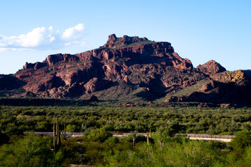 Red mountain near Mesa arizona