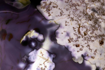 Texture,  beautiful Dendritic Agate Madagascar mineral Gemstone. Shiny, layered.