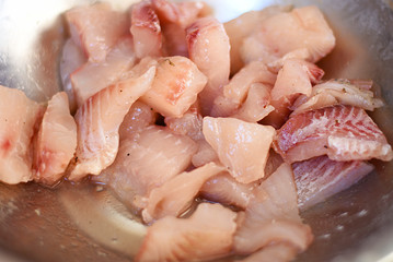 breaded fish preparation